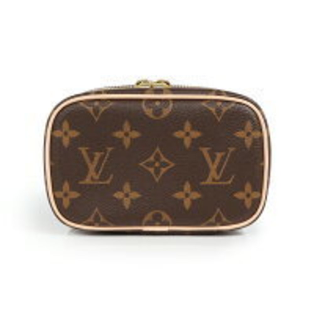 Louis Vuitton Monogram Nice Nano Brown Leather Vanity - Picture 7 of 8